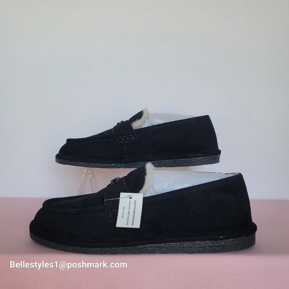 COACH Forest Slipper In Suede- Women’s Size 9B- Black color⭐ - Picture 11 of 16